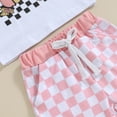 thumbnail image 5 of Okbabeha Baby Girl Summer Clothes Set Newborn Outfit Mamas Girl Baby Outfit Short Sleeve T Shirt+Cute Pink Shorts Set, 5 of 7