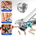 thumbnail image 5 of Idealforce Nail Clippers for Men Thick Nails, Heavy Duty Toenail Clippers for Seniors Thick Toenails with 16MM Wide Jaw, Sharp Stainless Steel Large Finger Nail Clippers Adult Cutter Trimmer, 5 of 6