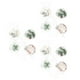 thumbnail image 3 of 12 Unids Bola de la Decoración de Navidad Artesanía Innovadora Inastillable Pet Decoraciones de Navidad para Home Party Decor 6156, 3 of 8
