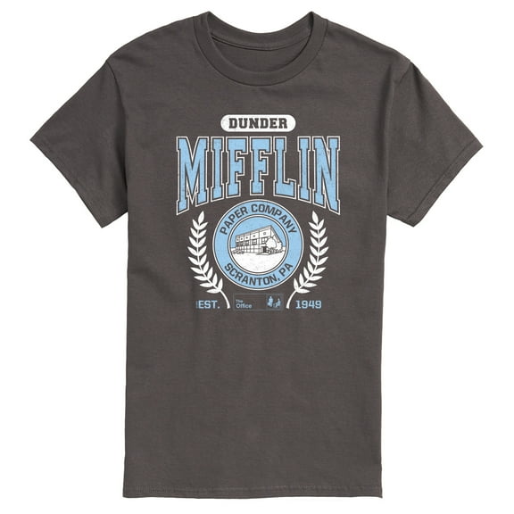 The Office - Dunder Mifflin Collegiate - Men's Short Sleeve Graphic T-Shirt