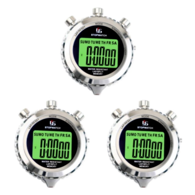 Methold Stopwatch Chronograph 40H Timer for Competitions Football Training Type1 NO1