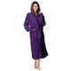 thumbnail image 3 of Batas Prolriy para mujer, bata larga con cinturón, color morado XXXL, 3 of 6