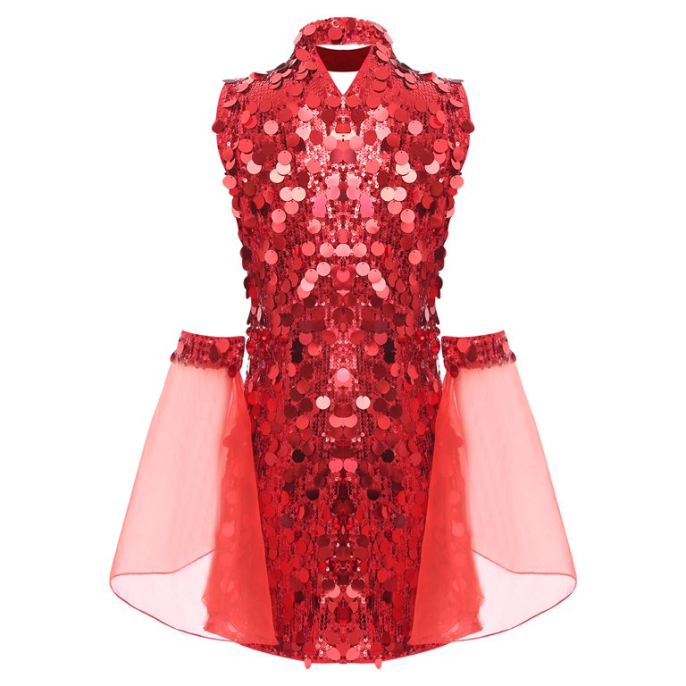 disco formal dresses Designer Short Dress For Women | Hot Pink Dress Mini main image 0