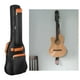 thumbnail image 3 of Bolsa para guitarra eléctrica, mochila para guitarra con correa ajustable y bolsillos grandes, color negro, 3 of 9