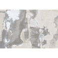 thumbnail image 3 of 8' X 10' Ivory Gray And Blue Abstract Area Rug, 3 of 6