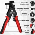 thumbnail image 3 of EastVita Wire Stripper Tool, Electrical Wire Stripper with Adjustable Brake, Precision Wire Stripping Hole 3 In 1 Automatic Universal Wire Stripping Tool, 3 of 8
