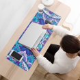 thumbnail image 3 of Long Mouse Pads for Desk,Purple Ethnic Mandala Pattern Desk Mats on Top Of Desks, Desk Mouse Pad Extra Large with 3mm Non-Slip Base and Stitched Edge for Gaming,Office,Work,Home 31.5"x11.8", 3 of 6