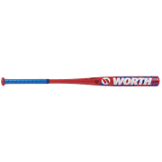 Worth Camo Amp 2 1/4" Barrel ASA Slowpitch Softball Bat, 34 inch (-8)