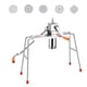 thumbnail image 4 of Máquina Para Hacer Fideos Con Doble Cojinete, Máquina Para Hacer Espaguetis Para Uso Comercial De Sobremesa, 5 Herramientas, 4 of 8