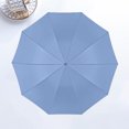 thumbnail image 2 of LCXmlly Umbrella Parasol Strong Umbrella Ribs Reverse Design Rain Protection Windproof Folding Sunshade Waterproof Foldable Sunny Umbrella Outdoor, 2 of 8