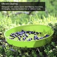 thumbnail image 3 of Cesta De Tamiz De Plástico, Material De PP Filtrado Eficiente Resistente Al Desgaste Uso Conveniente Bandeja De Limpieza De Bayas Para Lavado De Frutas Y Verduras, 3 of 7