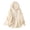 Beige, variant on Cotton Linen Hoodie Tops for Women Sun Protection UPF 50+ UV Lightweight Beach Vacation Tops Button Down Flowy Shirts