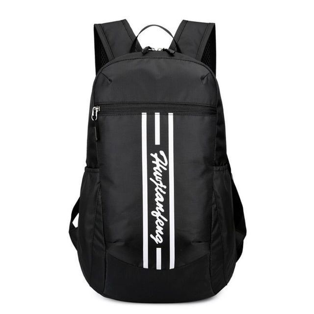 20L Lightweight Foldable Backpack Waterproof Packable Travel Hiking Cycling Bag Black