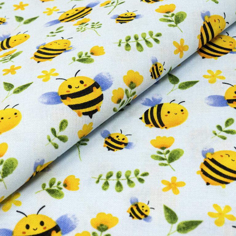 SINGER Sunflower & Daisy Cotton Fabric