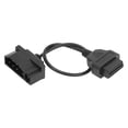 thumbnail image 2 of Obdii Diagnostic Cable 40cm/15.7in 7-Pin OBD1 To OBD2 OBDII 16-Pin Diagnostic Scanner Adapter Cable Fit For, 2 of 8