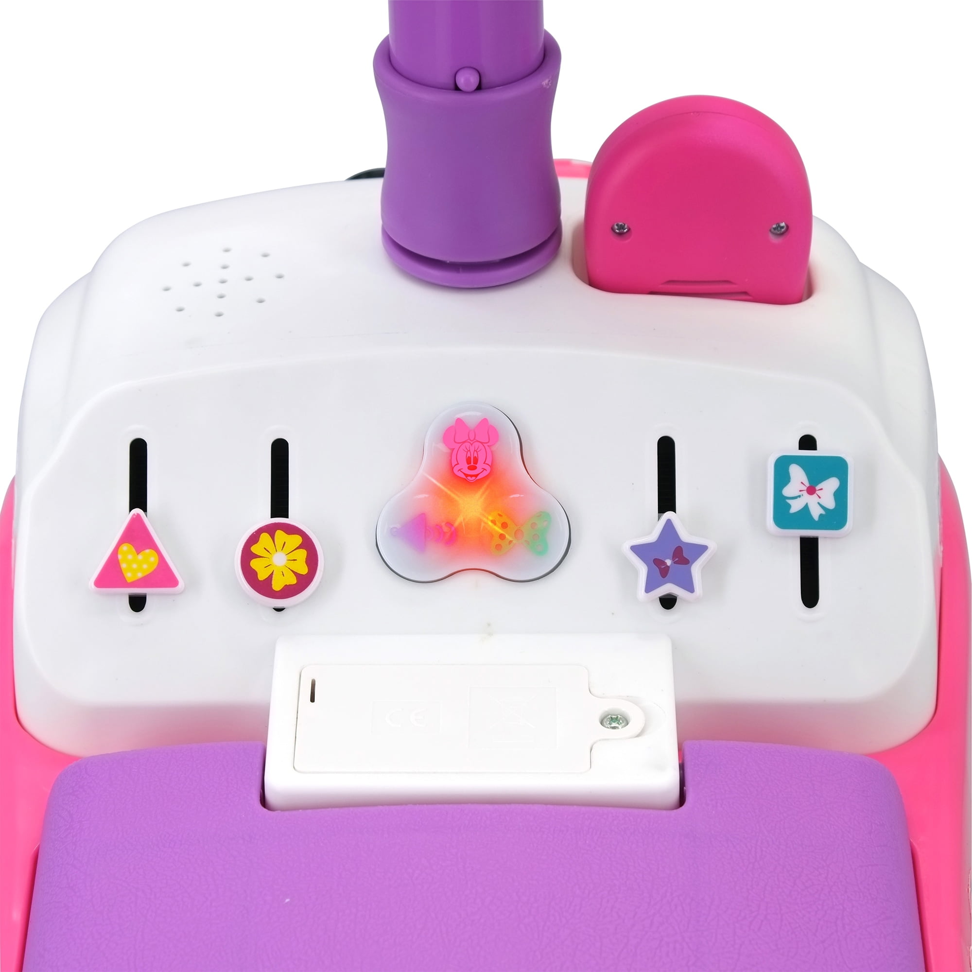 Kiddieland Adorable Kid Push & Pedal Ride-On, Plastic Pink