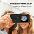 thumbnail image 5 of ELEHOLD for Samsung Galaxy Z Flip 6 Case,Soft PU Leather Ring Kickstand Durable Anti-Scratch Shockproof Protective Slim Phone Case for Samsung Galaxy Z Flip 6,Black, 5 of 7