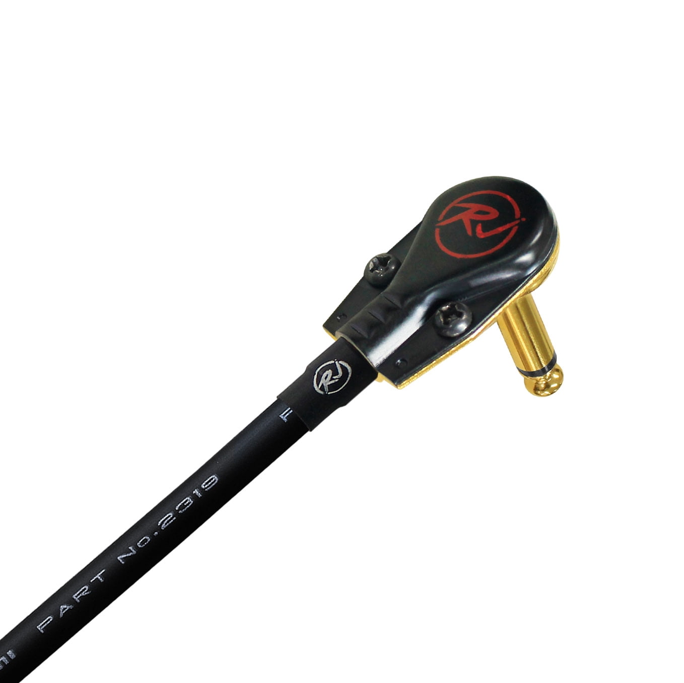 3 Units - 2 Foot Mogami 2524 - Guitar Bass Effects Instrument, Patch Cable with Premium Gold Plated Connectors