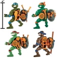 thumbnail image 2 of Tortugas Ninja: Tortugas clásicas de 4 pulgadas, paquete de 4 figuras de Playmates Toys, 2 of 5