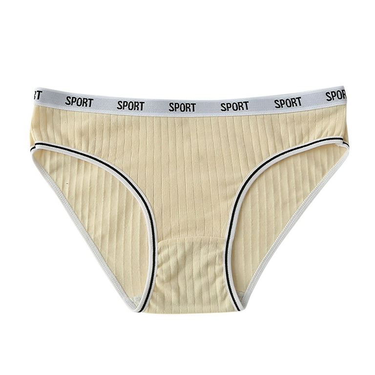 Women Panties Womenss Cotton Through Waist Bikini Brief Underwear - Walmart .com