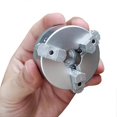 thumbnail image 5 of Mini Three Jaw Chuck for Lathe Bench Grinder Electric Drill Aluminum Alloy Self Centering Woodworking Turning Chuck C, 5 of 5