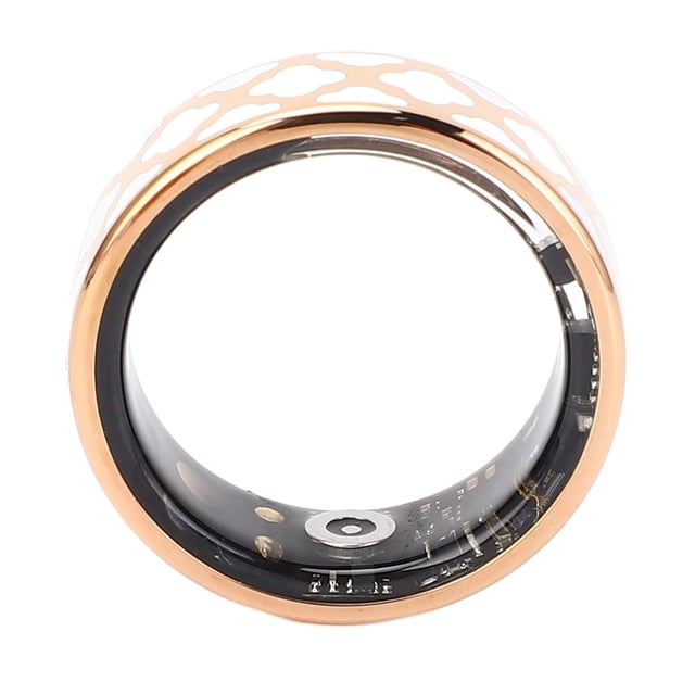 Smart Ring, Exercise Monitoring 18mAh App Compatible Smart Ring Health Tracker for Men Women Size 7,Size 8,Size 9,Size 10,Size 11,Size 12,Size 13