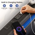 thumbnail image 4 of Greenstell Smart Charging Storage Bed Frame - 900lbs Capacity Noise-Free, Full, Black, 4 of 4