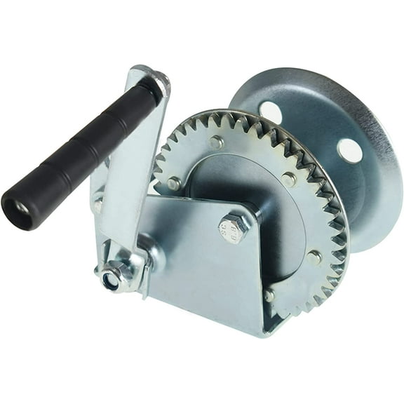 Winch Hand Crank Winch 1100 lbs Fits Boat Trailer or ATV