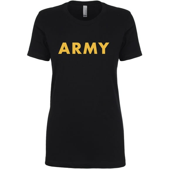 ARMY GOLD Womens crewneck tee