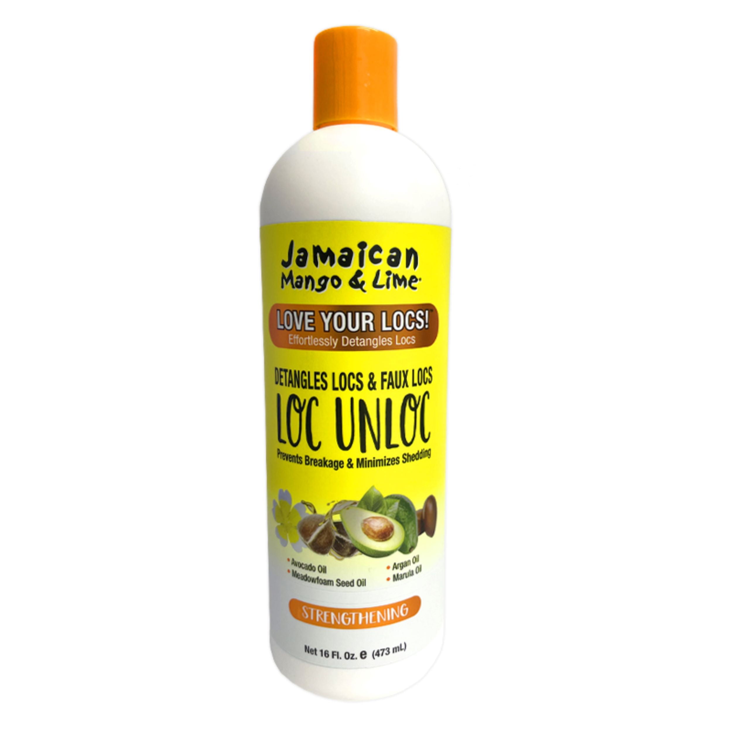 (6 pack) Jamaican Mango & Lime Moisturizing Avocado Argan Loc Unloc Conditioning Lotion 16 oz