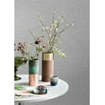 thumbnail image 3 of Brewster Home Fashions Glen Dark Grey Linen Wallpaper, 3 of 4