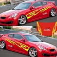 thumbnail image 3 of 3D Flame Totem Decals Car Stickers Full Body Car Styling Vinyl Decal Sticker for Cars Decoration Black (0615), 3 of 7