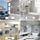 thumbnail image 2 of 3-in-1 Shower Soap Dispenser Wall Mounted With Labels, Shower Dispensers For Shampoo, Conditioner And Soap, Drill Free Shampoo And Conditioner Dispens, 2 of 4