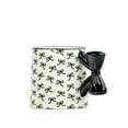 thumbnail image 4 of 10 Strawberry Street Black Bow Mugs, Set of 4, 4 of 6