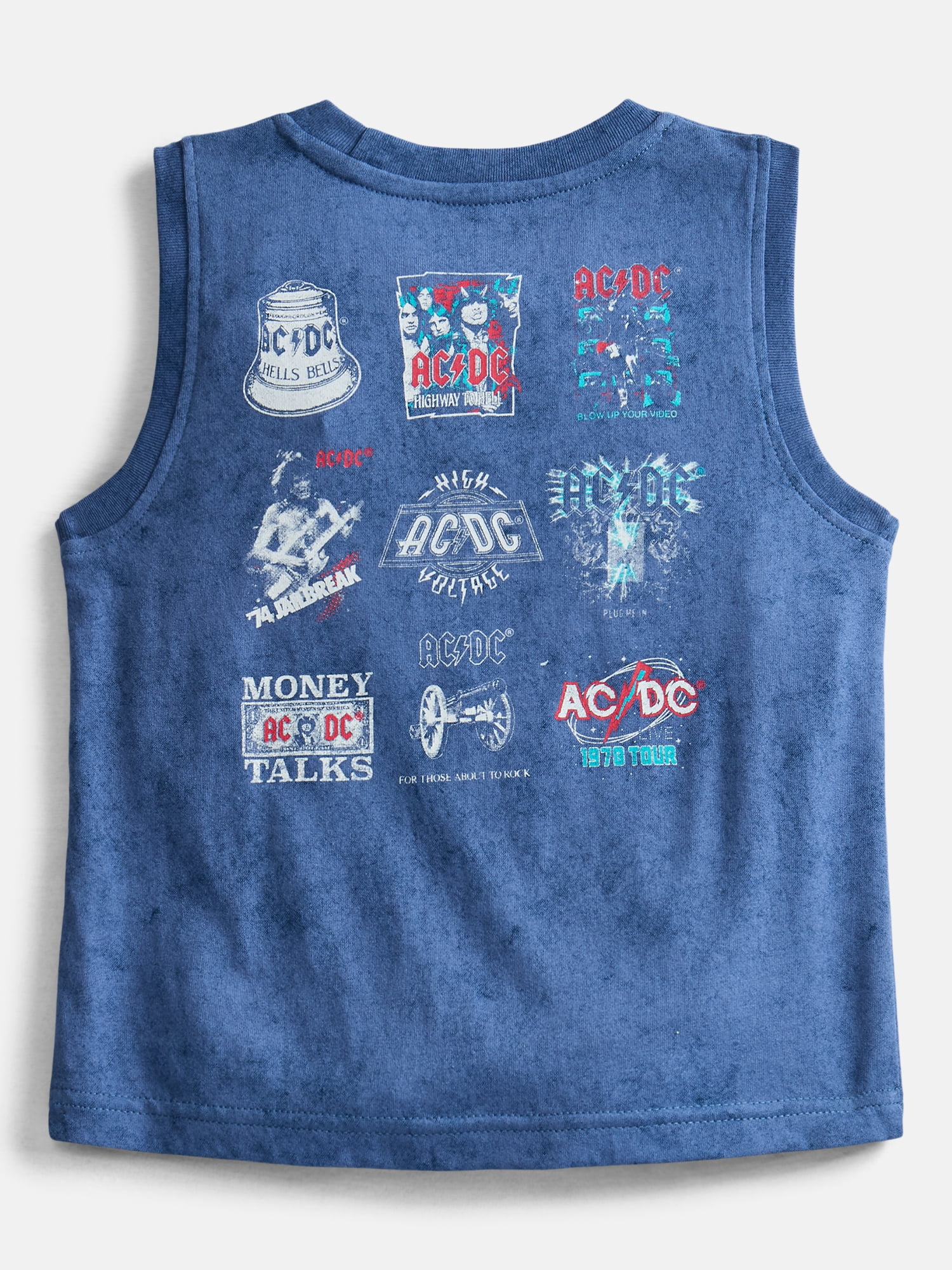AC/DC Toddler Boys Muscle Tank Top, Sizes 12M-5T