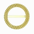 thumbnail image 2 of BalsaCircle 20 Gold 2" Round Chair Sash Buckles Acrylic Rhinestones Party Events Decorations Supplies, 2 of 8