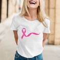 thumbnail image 2 of Women's Printed Short Sleeve O-Neck T-Shirt Top Blouse Casual Comfortable Tee for Daily Wear, 2 of 2