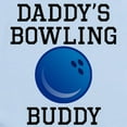 thumbnail image 2 of CafePress - Daddys Bowling Buddy Body Suit - Baby Light Bodysuit, Size Newborn - 24 Months, 2 of 4