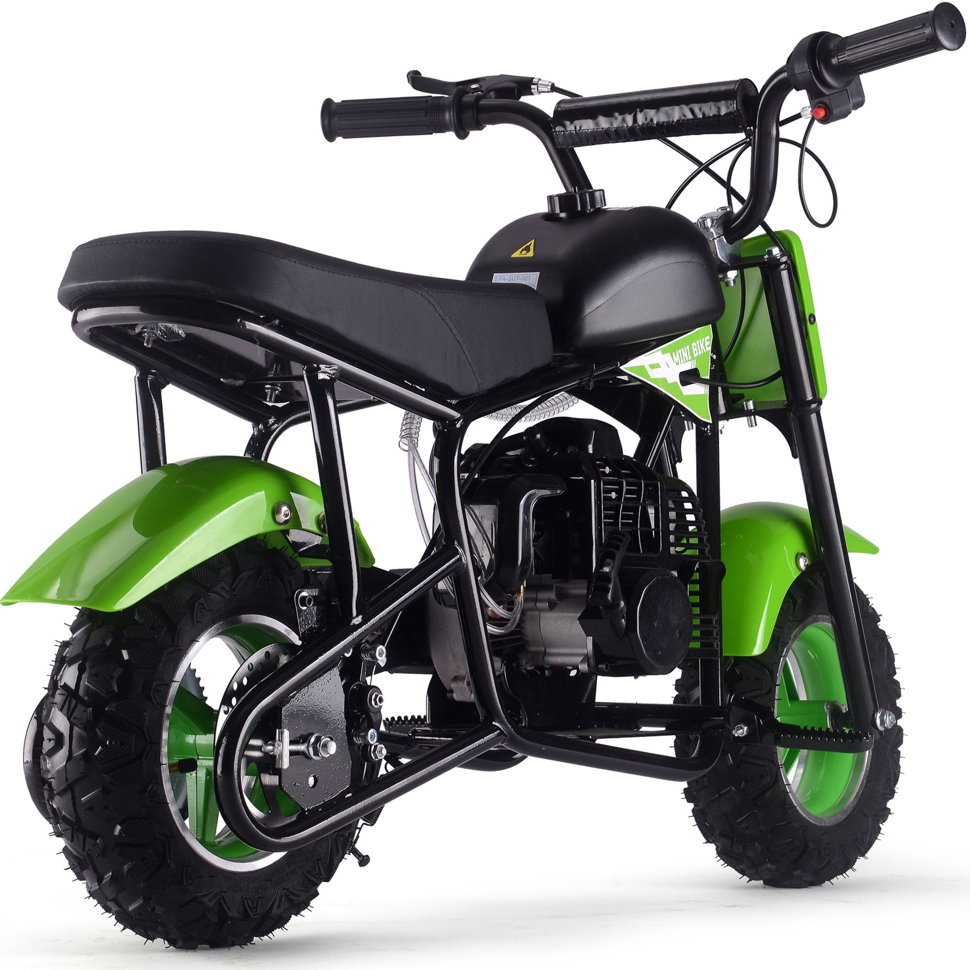 MotoTec Urchin 49cc 2-Stroke Kids Gas Mini Bike Green