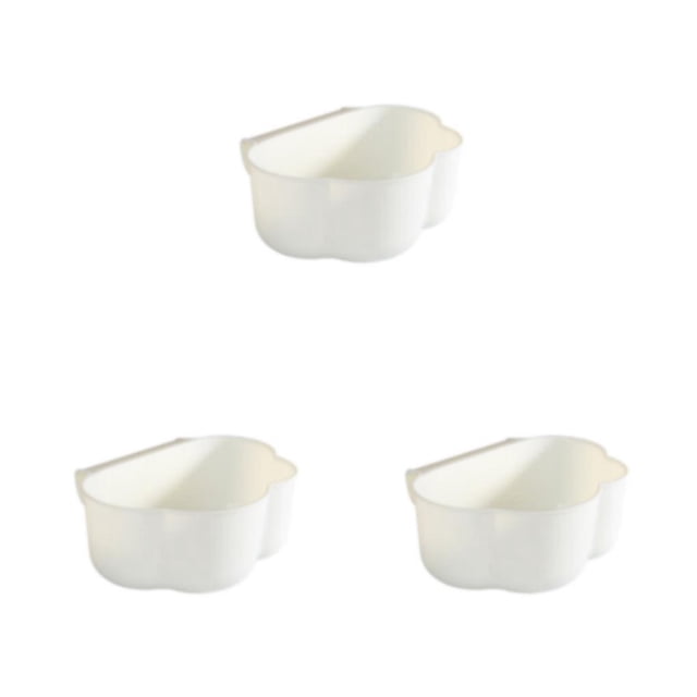 Contenedor de basura Inteprter PP colgante para gabinete de cocina Blanco
