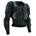 Men's Motorcycle Body Armour Jacket Dirt Bike Off Road Back Spine Chest