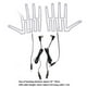 thumbnail image 3 of Ropa de Deporte 1 par de calentadores térmicos de manos de 5 V para zapatos, guantes, almohadillas (DC 1 a 1 cable), 3 of 5