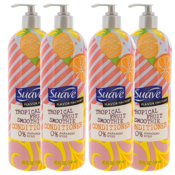Suave Tropical Fruit Smoothie Conditioner SUAVE-0585-4PK