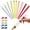 Colorful 1, variant on Reusable Chopsticks for Beginner- Fiberglass Training Chop sticks Helpers Set, 10 Pairs Non-Slip Black Chopsticks With Helper, Pretty Classic Style Chop Sticks Dishwasher Safe 9.45Inch