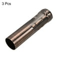 thumbnail image 3 of Uxcell Candle Socket Covers, 3.9 Inch Tall Chandelier Sleeves Candelabra Base Holder, Red Bronze 3 Pack, 3 of 6