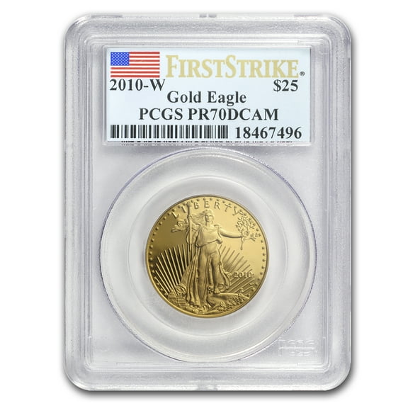 2010-W 1/2 oz Proof American Gold Eagle PR-70 DCAM PCGS (FS®)