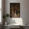 thumbnail image 5 of JFHCQJPK Witch in the Forest Halloween Print Wall Art Poster Witch Decor Vintage Print Dark College Wall Art Victorian Gothic Room Decor Canvas Wall Print8x12in Metal blackFramed, 5 of 8