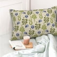 thumbnail image 4 of Pofeuu Skull Snake Print Polyester Microfiber Plush Pillowcases, Super Soft and Cozy Pillow Case Covers with Envelop Closure（Pillow core not included）-16"x24", 4 of 6