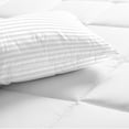 thumbnail image 2 of Lux Decor Collection Polyester Bed Pillows Set of 2 - Queen Pillows Polyester Filling - White, 2 of 6