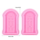 thumbnail image 4 of 2 UDS Retro Puerta Ventana Moldes de Bricolaje de Silicona, Antiadherentes Reutilizables Moldes Pastel Para Galletas y Fondant Decoración de Fondant Herramientas para Hornear, 4 of 7